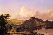 Frederic Edwin Church Home by the Lake Spain oil painting artist